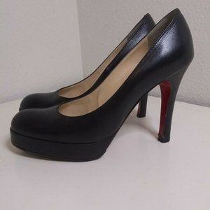 Christian Louboutin Black Bruges Kid leather sz 6